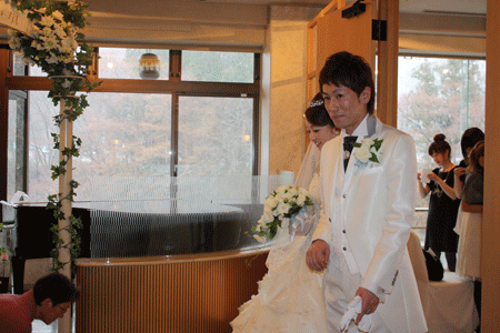 挙式終了 挙式終了