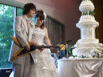 ９月１３日ケーキ入刀